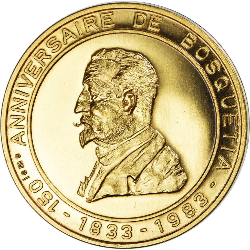 Belgium, Medal, Dufrane Joseph, 150 Ans de Bosquétia, Frameries, Arts &