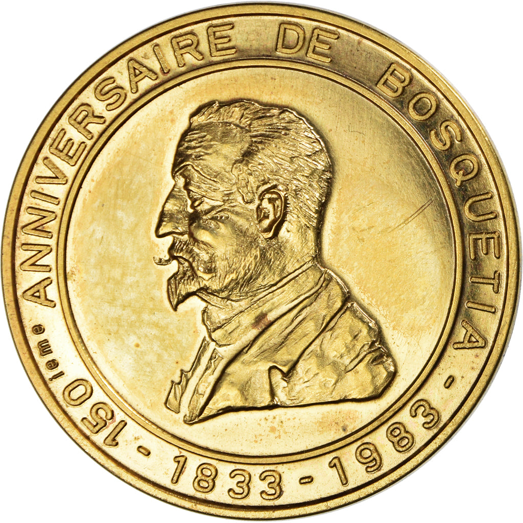 Belgium, Medal, Dufrane Joseph, 150 Ans de Bosquétia, Frameries, Arts &