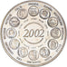 Frankrijk, Medaille, L'Europe, Naissance de l'Euro Fiduciaire, Politics, 2002