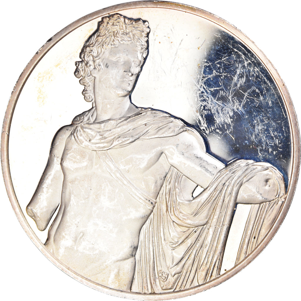 France, Médaille, Peinture, L'Apollon du Belvédère, Grèce, Arts & Culture