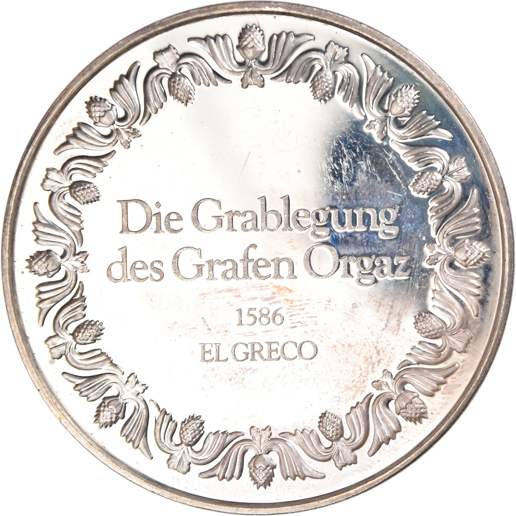 França, medalha, Die Grablegung des Grafen Orgaz, El Greco, Artes e Cultura