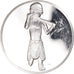 Frankreich, Medaille, Stehender Hornbläser, Afrikanisch, Arts & Culture, VZ