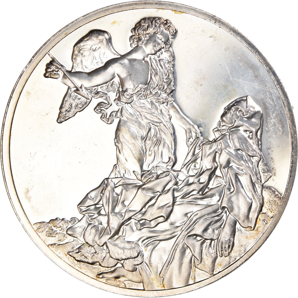 Francja, medal, L'Extase de Sainte Thérèse, Bernini, Sztuka i Kultura