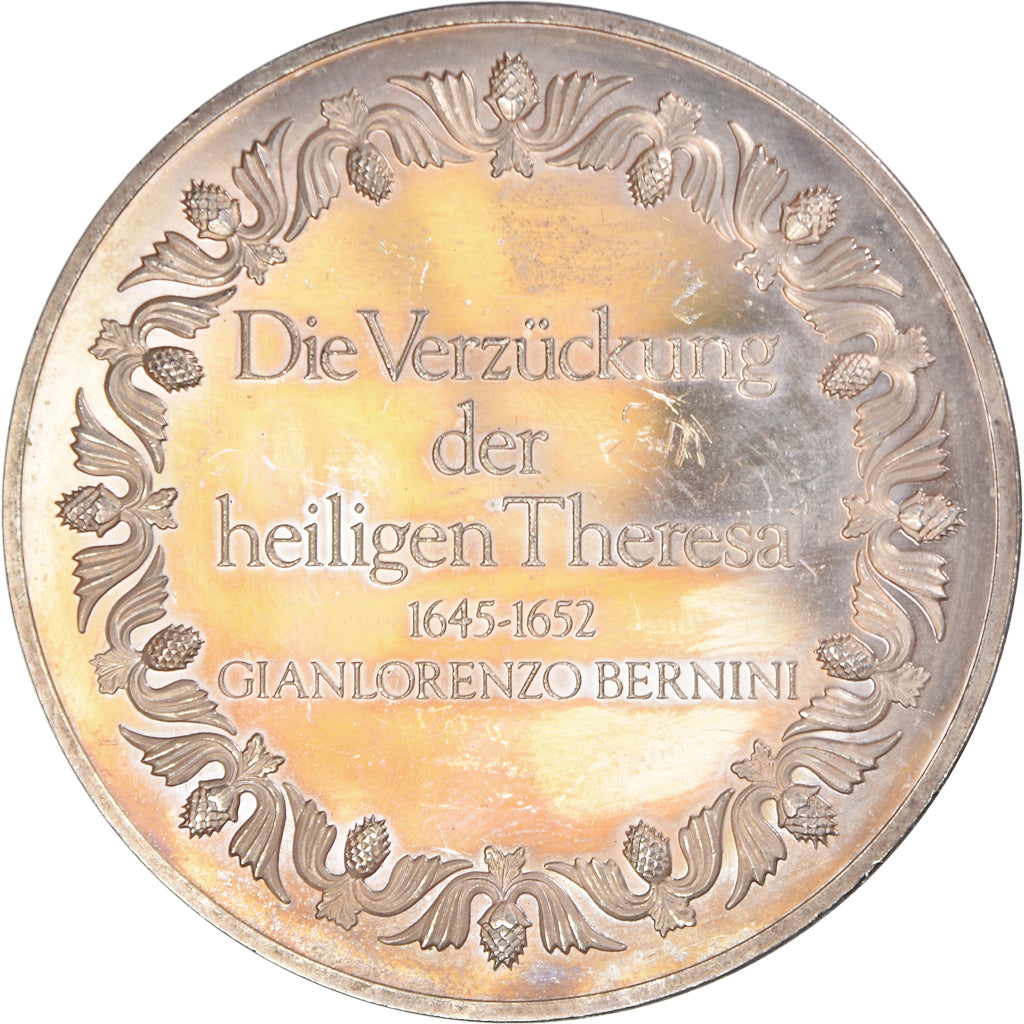 Francja, medal, L'Extase de Sainte Thérèse, Bernini, Sztuka i Kultura