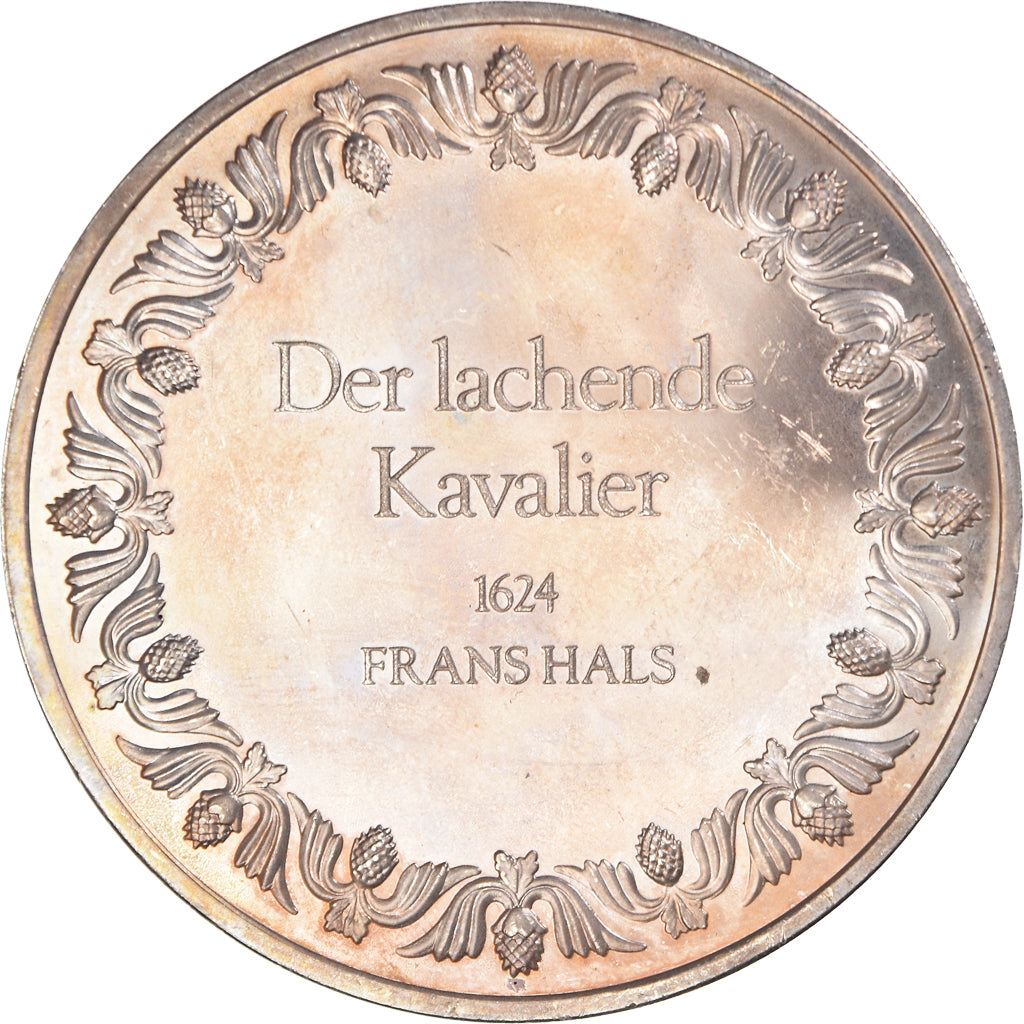 Frankrijk, Medaille, Le Cavalier Rieur, Frans Hals, Arts & Culture, PR, Zilver