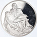 France, Medal, Pietà, Michel-Ange, Arts & Culture, AU(55-58), Silver