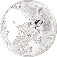 Frankrijk, Medaille, Le Swing, Fragonard, Arts & Culture, PR, Zilver