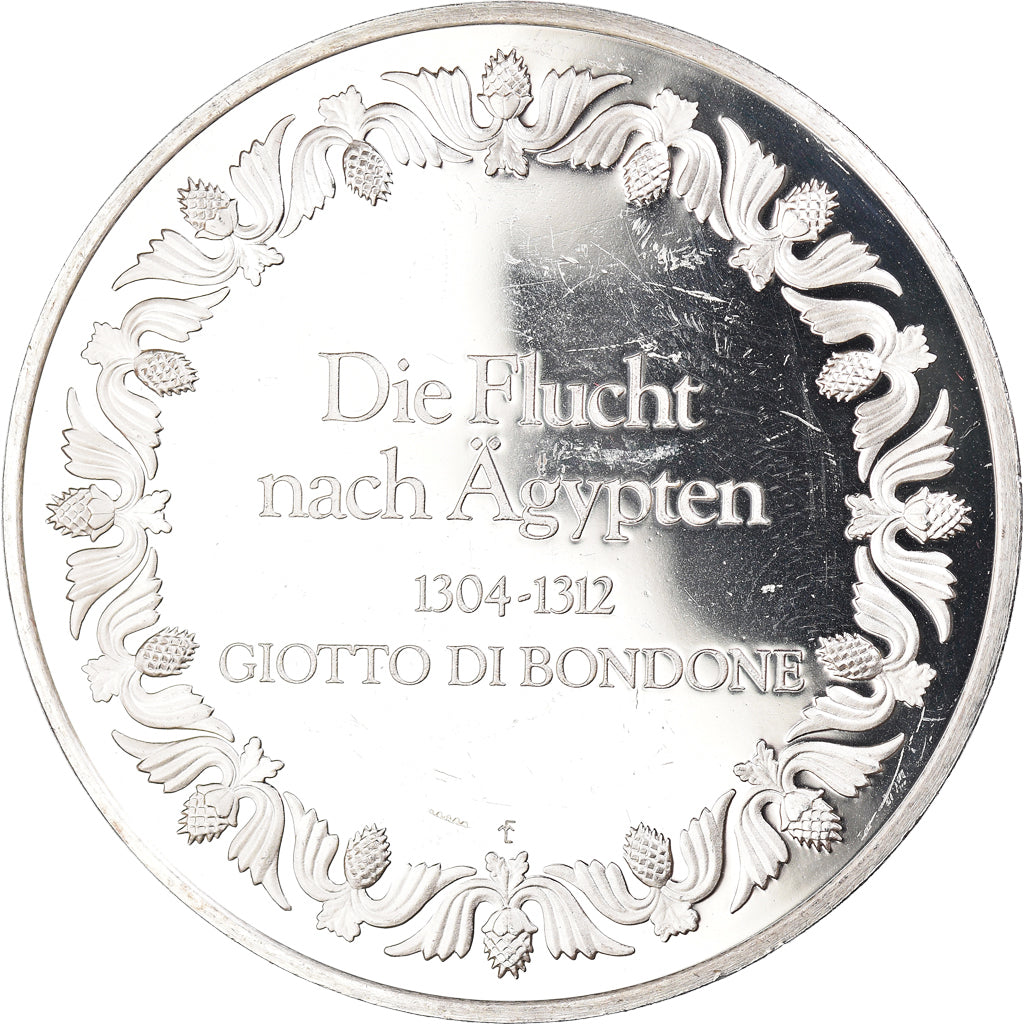 Frankreich, Medaille, la Fuite en Egypte, Giotto di Bondone, Arts & Culture, VZ