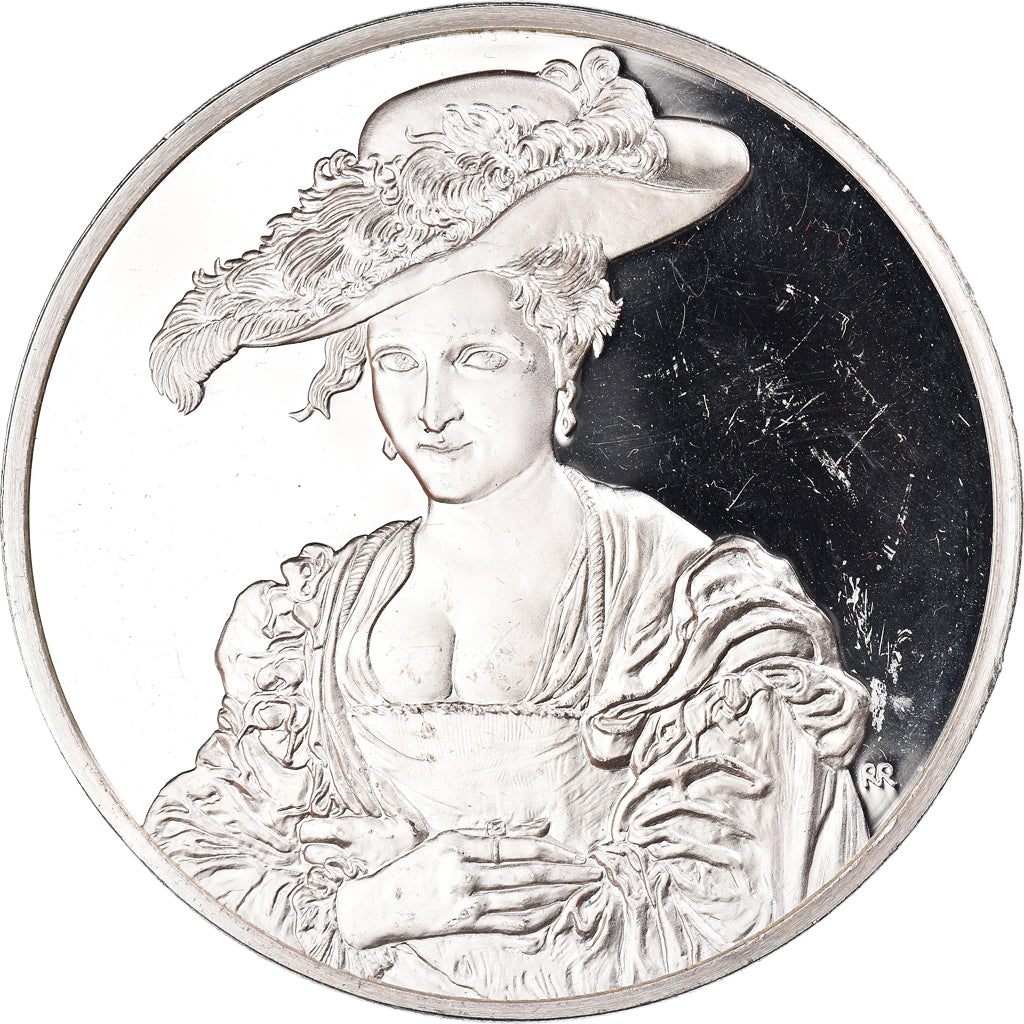 France, Medal, Susanna Fourment - Pierre Paul Rubens, Arts & Culture, AU(55-58)