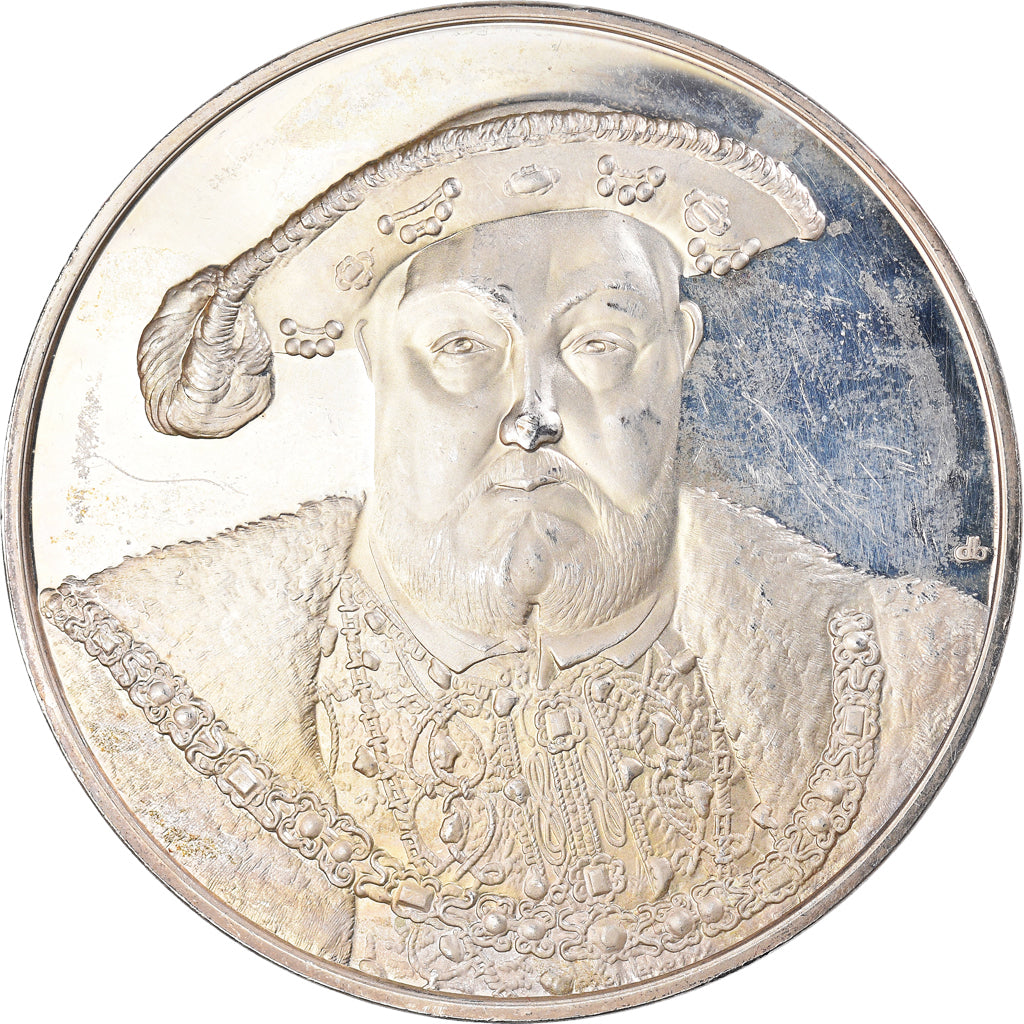 Francja, medal, Henri VIII, Hans Holben Le Jeune, Sztuka i Kultura, AU(55-58)