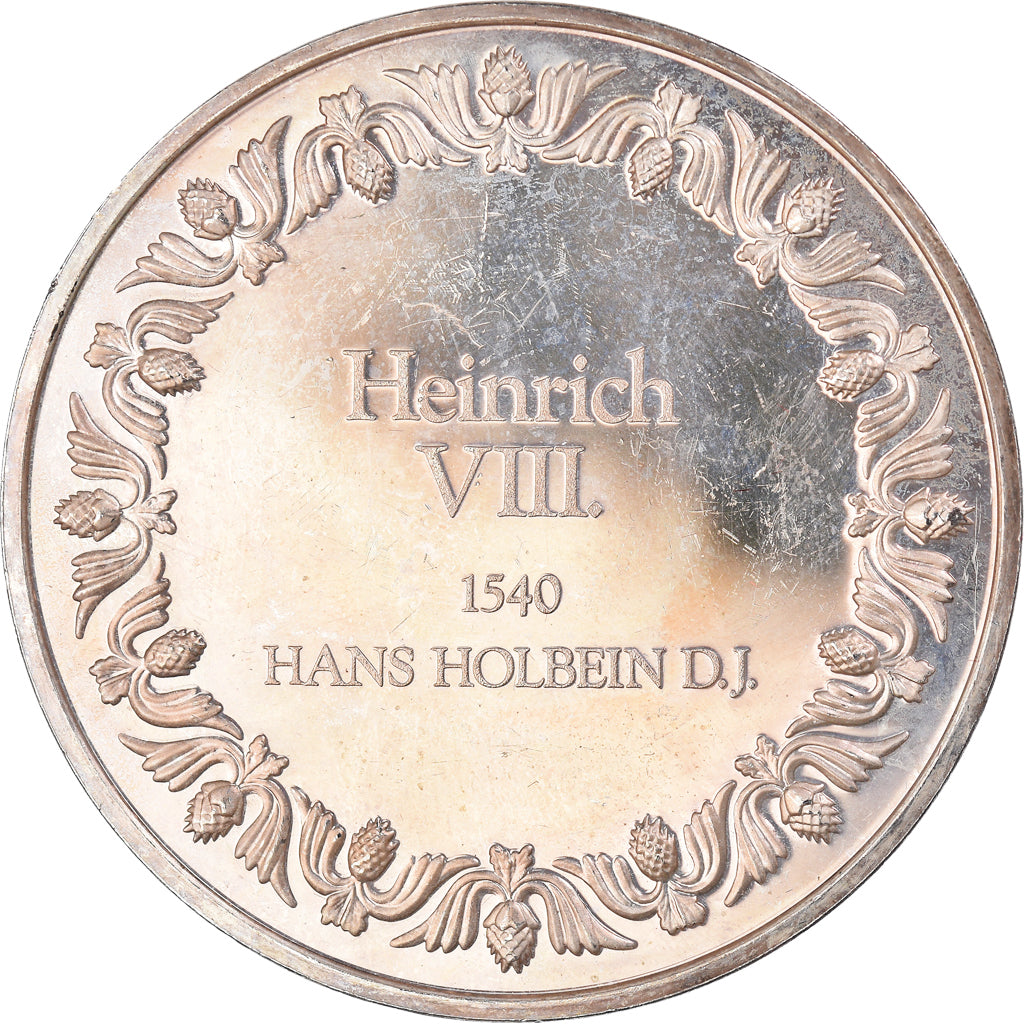 Francja, medal, Henri VIII, Hans Holben Le Jeune, Sztuka i Kultura, AU(55-58)