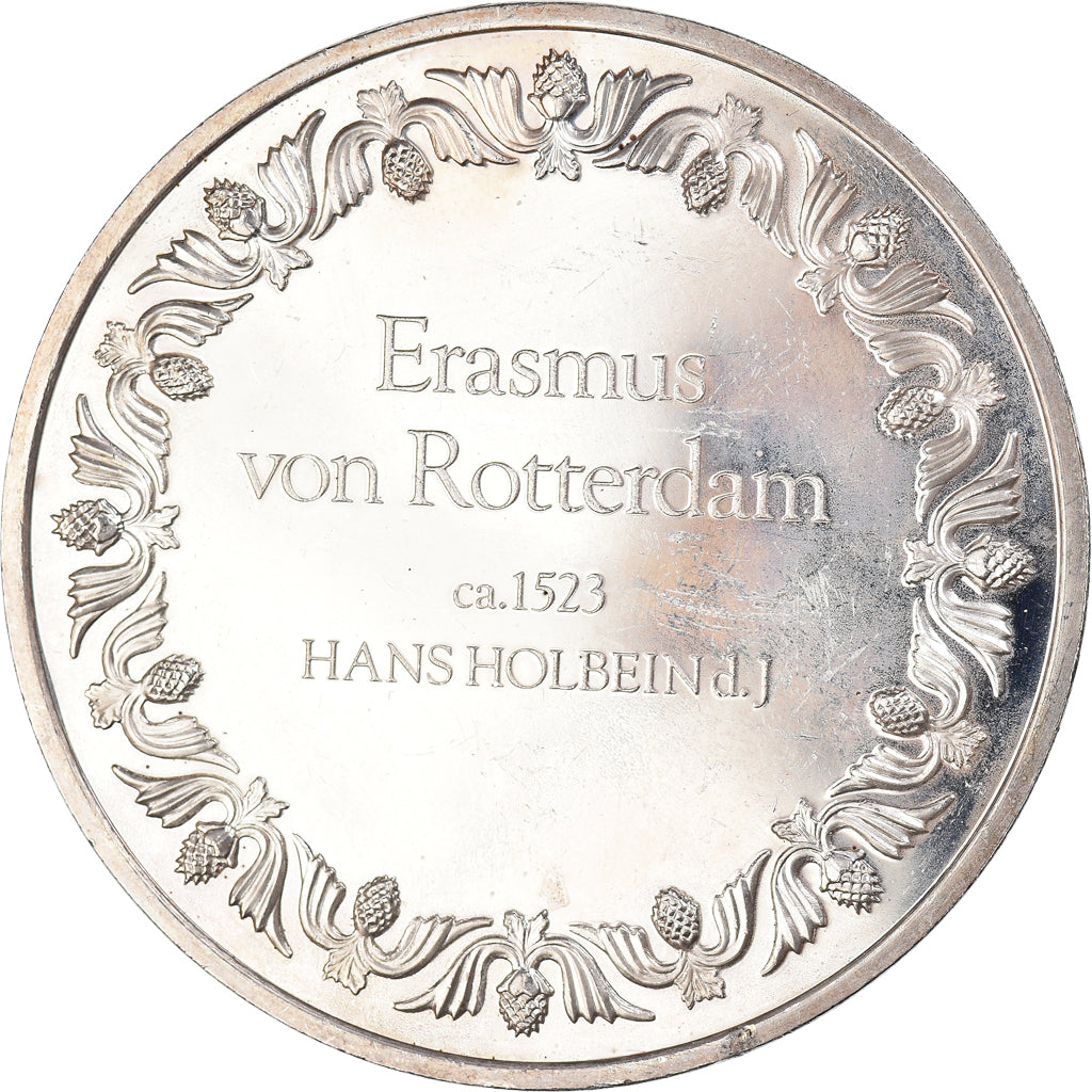 Francia, medaglia, Erasmus von Rotterdam, Arts & Culture, SPL-, Argento