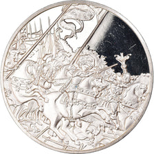 Frankrijk, Medaille, Peinture, La Bataille de San Romano, Paolo Uccello, Arts &