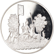 Francia, medaglia, La Dame à la Licorne, Anonyme, Arts & Culture, SPL-, Argento