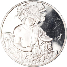 France, Médaille, Peinture, Bacchus, Le Caravage, Arts & Culture, SUP, Argent