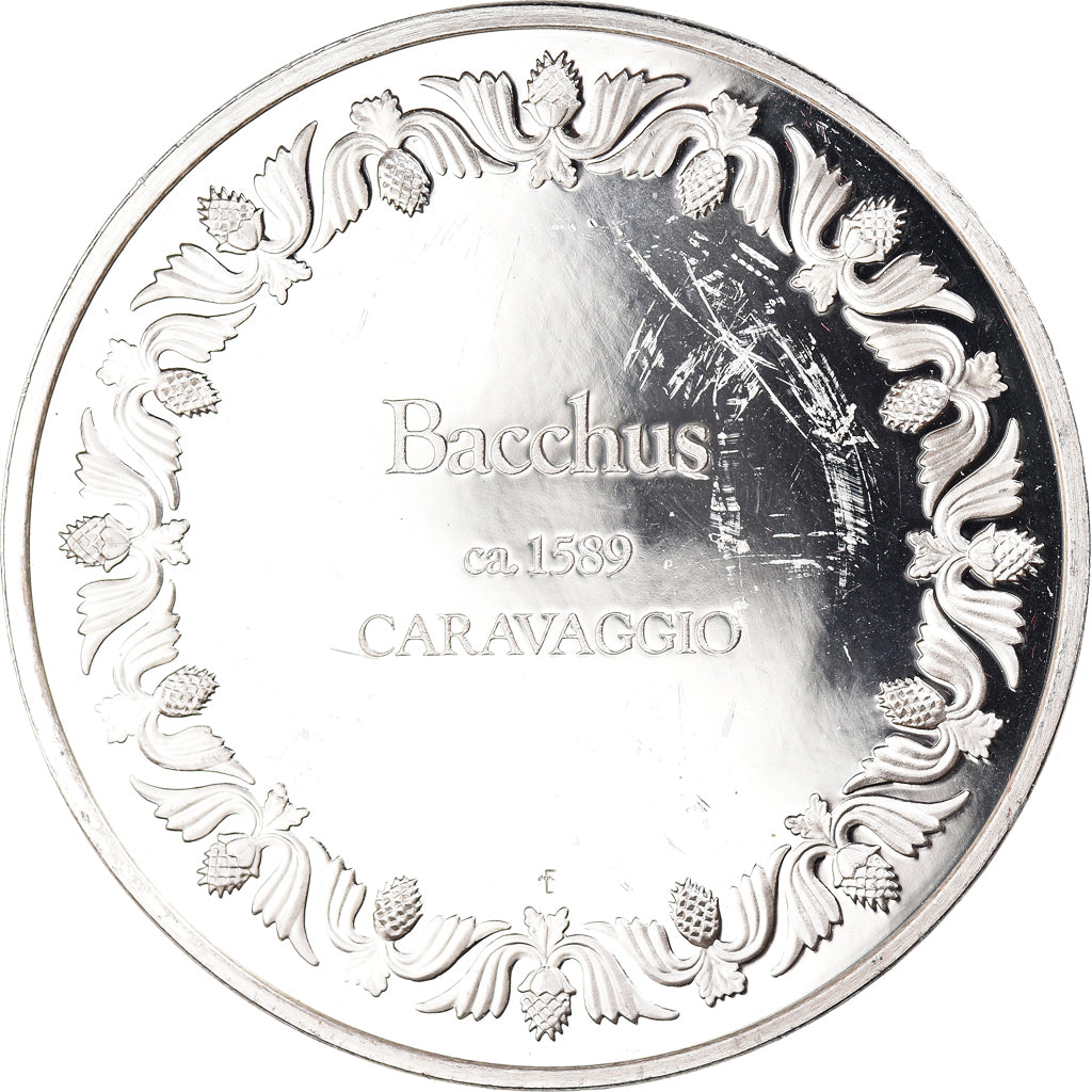 France, Médaille, Peinture, Bacchus, Le Caravage, Arts & Culture, SUP, Argent