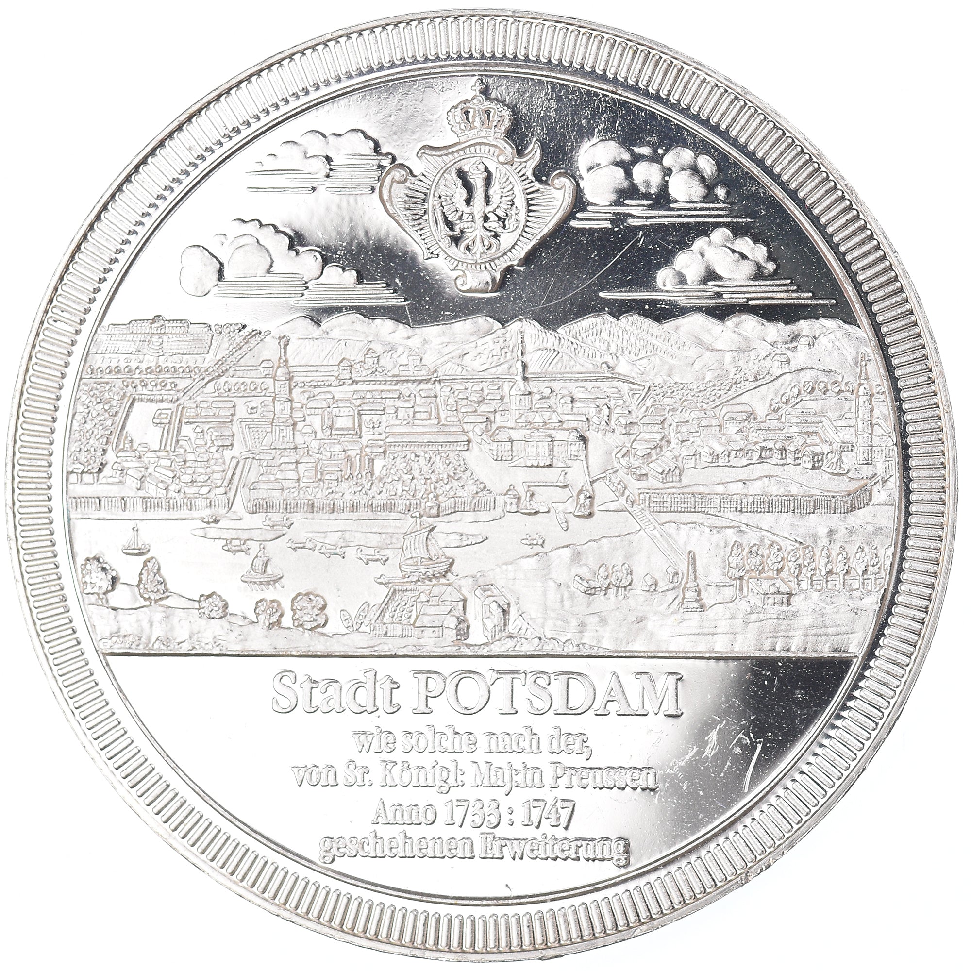 Allemagne, Médaille, Friedrich I, Stadt Potsdam, History, SPL, Argent