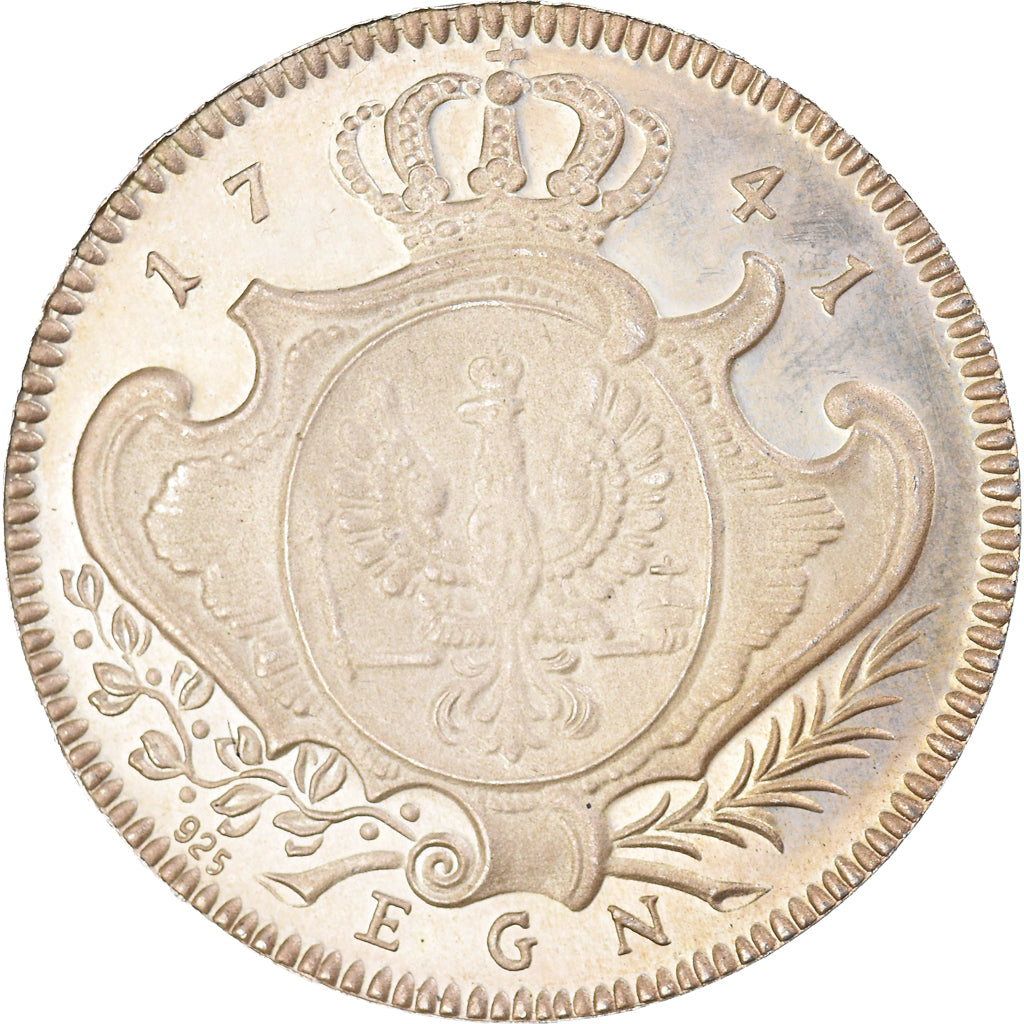 Germany, Medal, Thaler, Frederick II, History, Réplique, MS(60-62), Silver