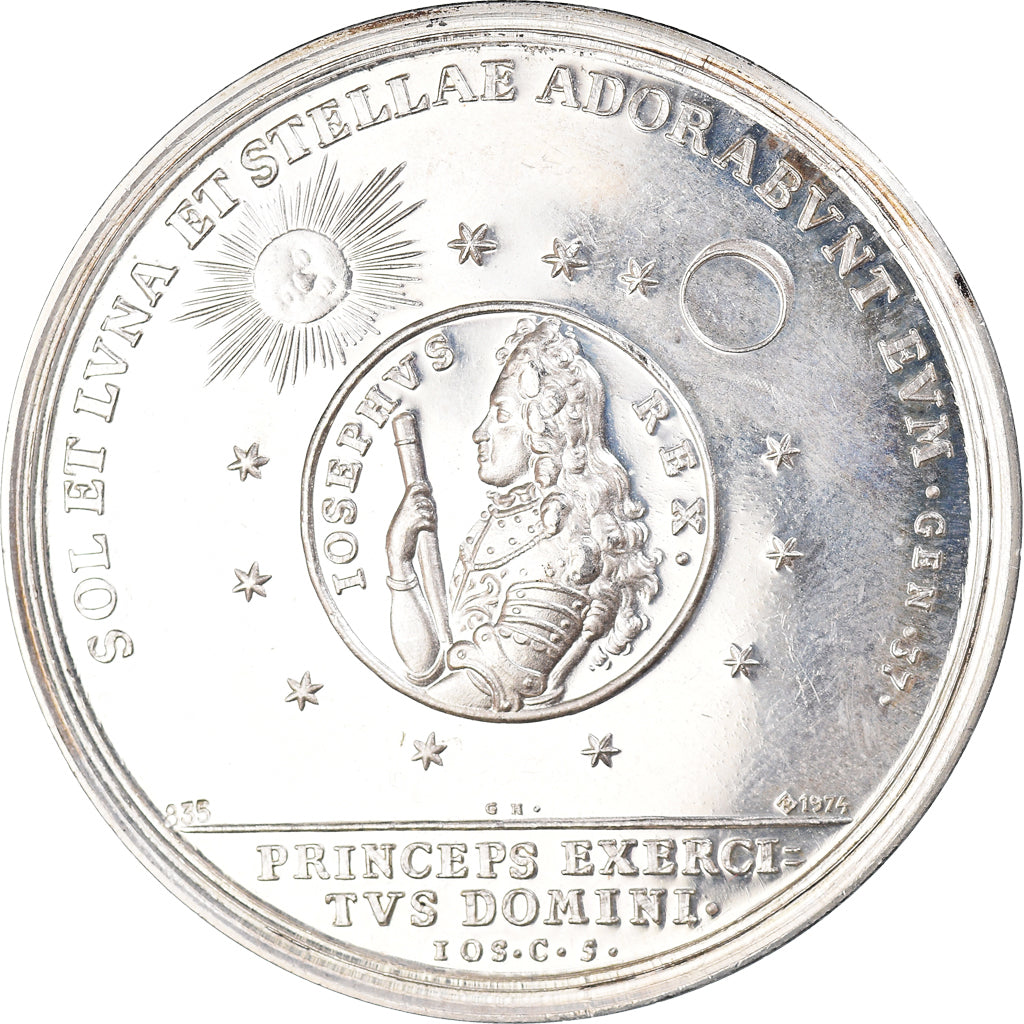 Suisse, Médaille, Iosephus Rex, Baden, History, Réplique, SPL, Argent