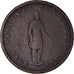 Canada, Token, Québec Bank Token, One Penny, Deux Sous, 1852, VF(20-25), Copper