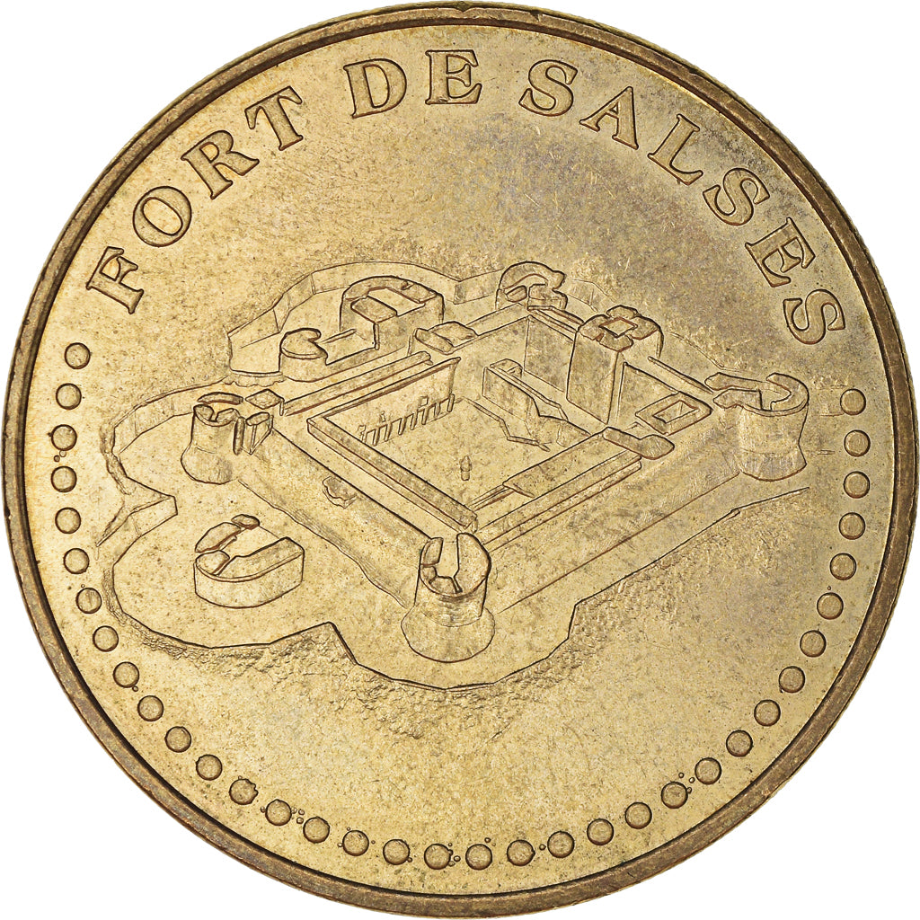 France, Token, Touristic token, Salses - Le Château Fort -, 2008, MDP