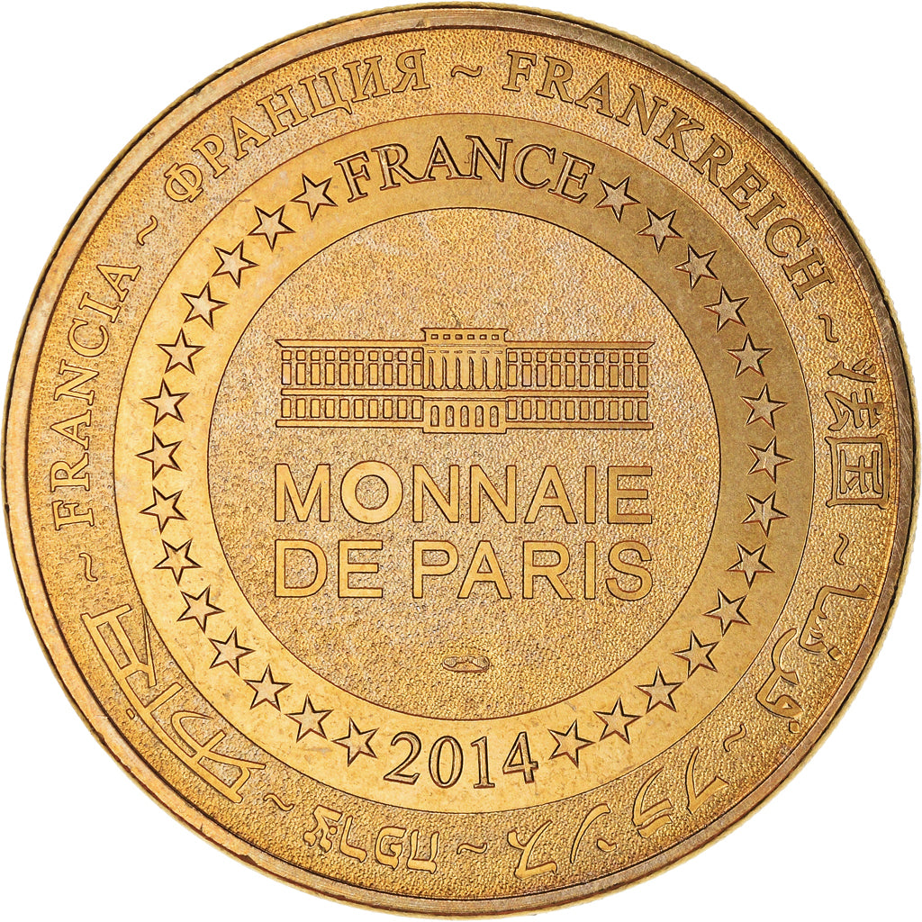 France, Token, Touristic token, Millau - Viaduc n°3, 2014, MDP, MS(63)