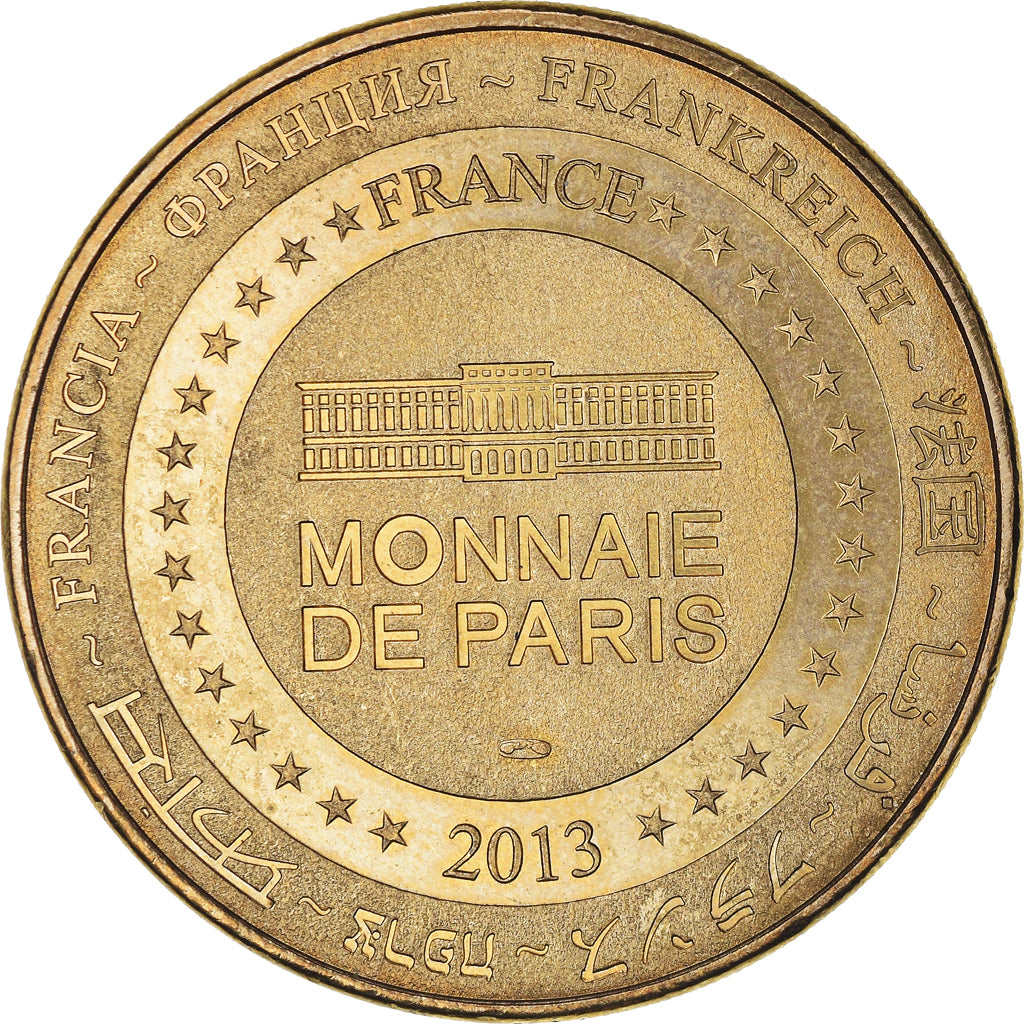 France, Token, Waterloo, Champ de Bataille, 2013, MDP, AU(55-58), Copper-nickel