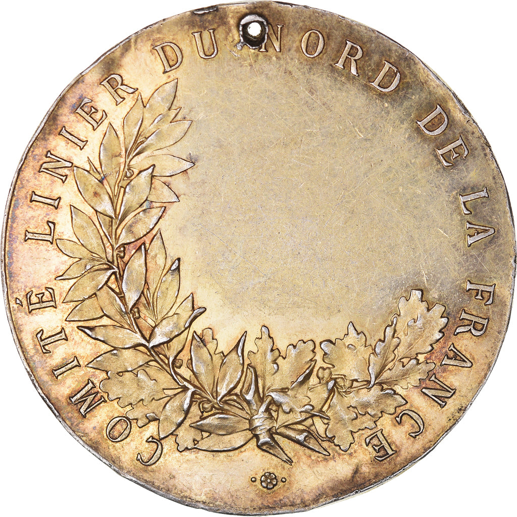 France, Médaille, Agriculture, Comité Linier du Nord de la France, TTB+