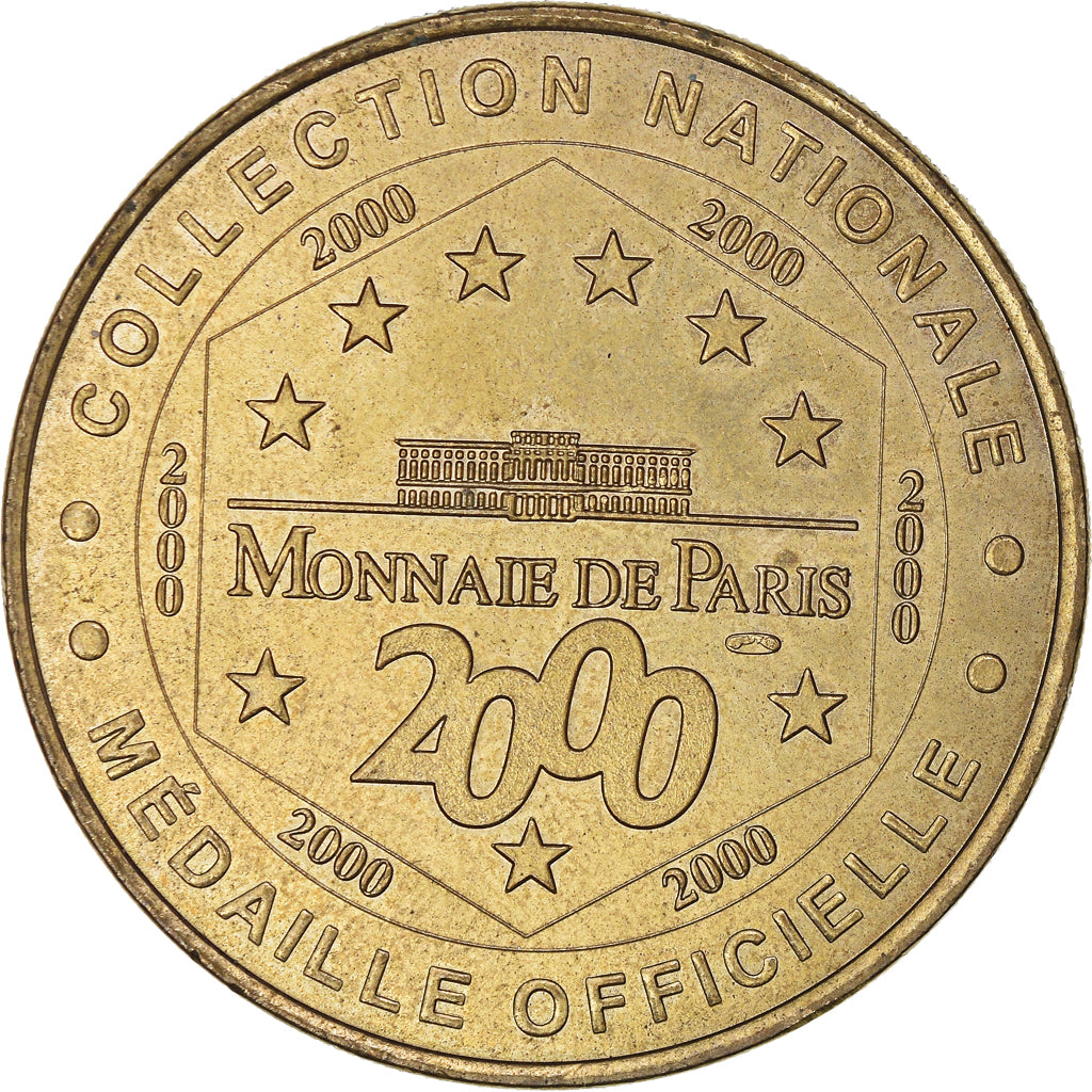 France, Token, Touristic token, Pau - le château - Musée National, 2000