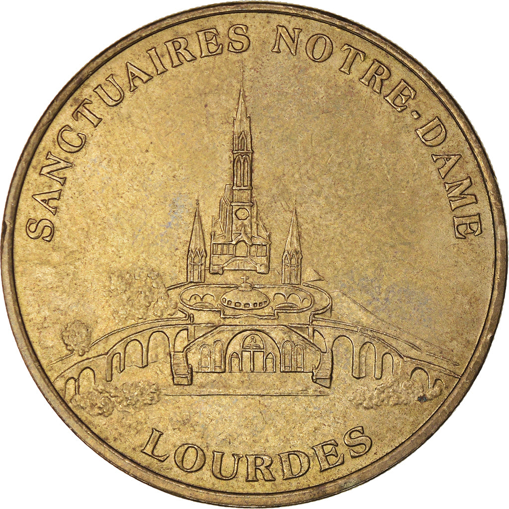 França, Token, Token turístico, Lourdes - Sanctuaires Notre Dame, 1999, MDP
