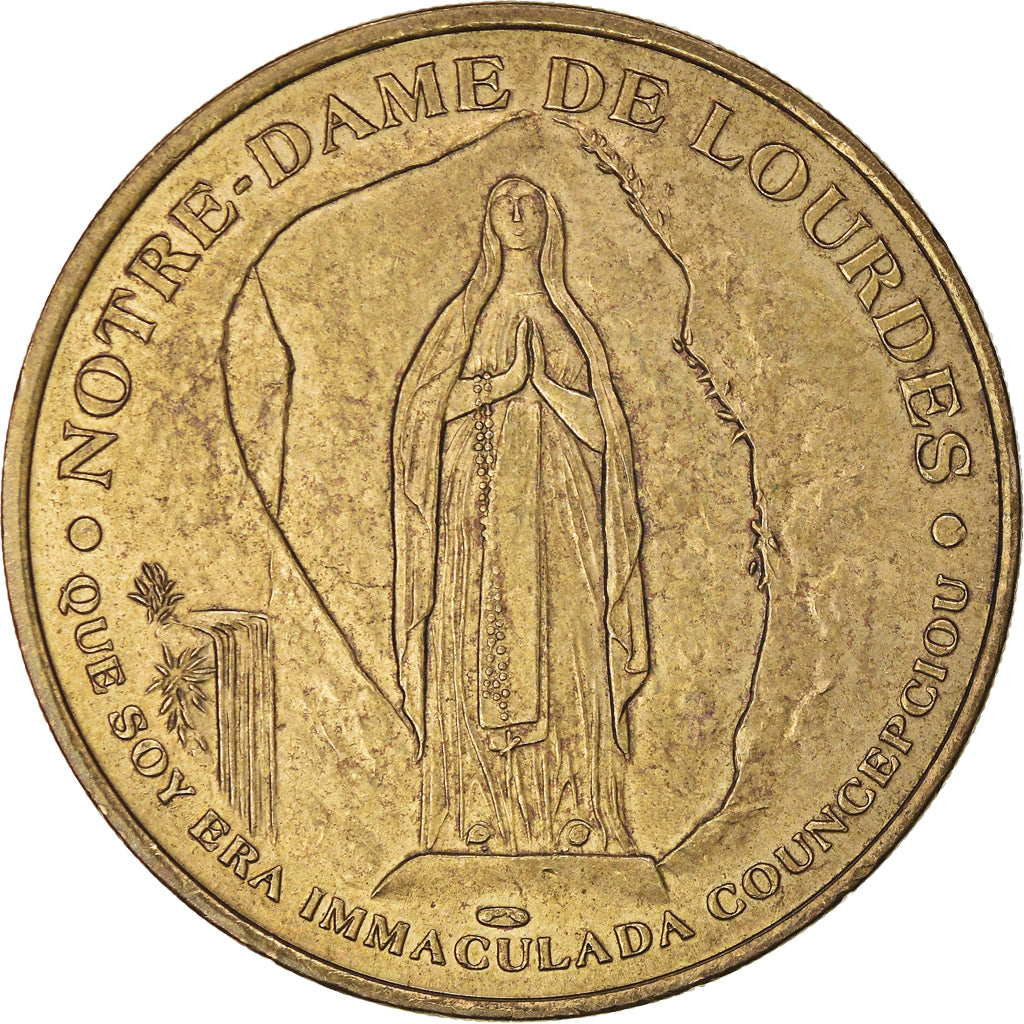 França, Token, Token turístico, Lourdes - Sanctuaires Notre Dame, 1999, MDP