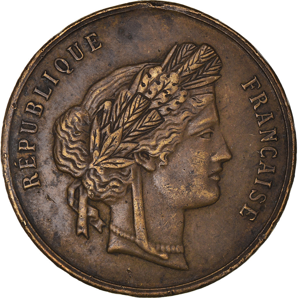 France, Médaille, Fêtes de Charité, Concours de Musique, Rochefort, 1880