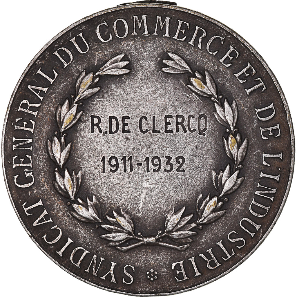 France, Medal, Syndicat Général du Commerce et de l'Industrie, 1932, Art