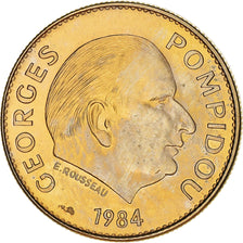 Francia, medalla, Georges Pompidou, Président de la République Française