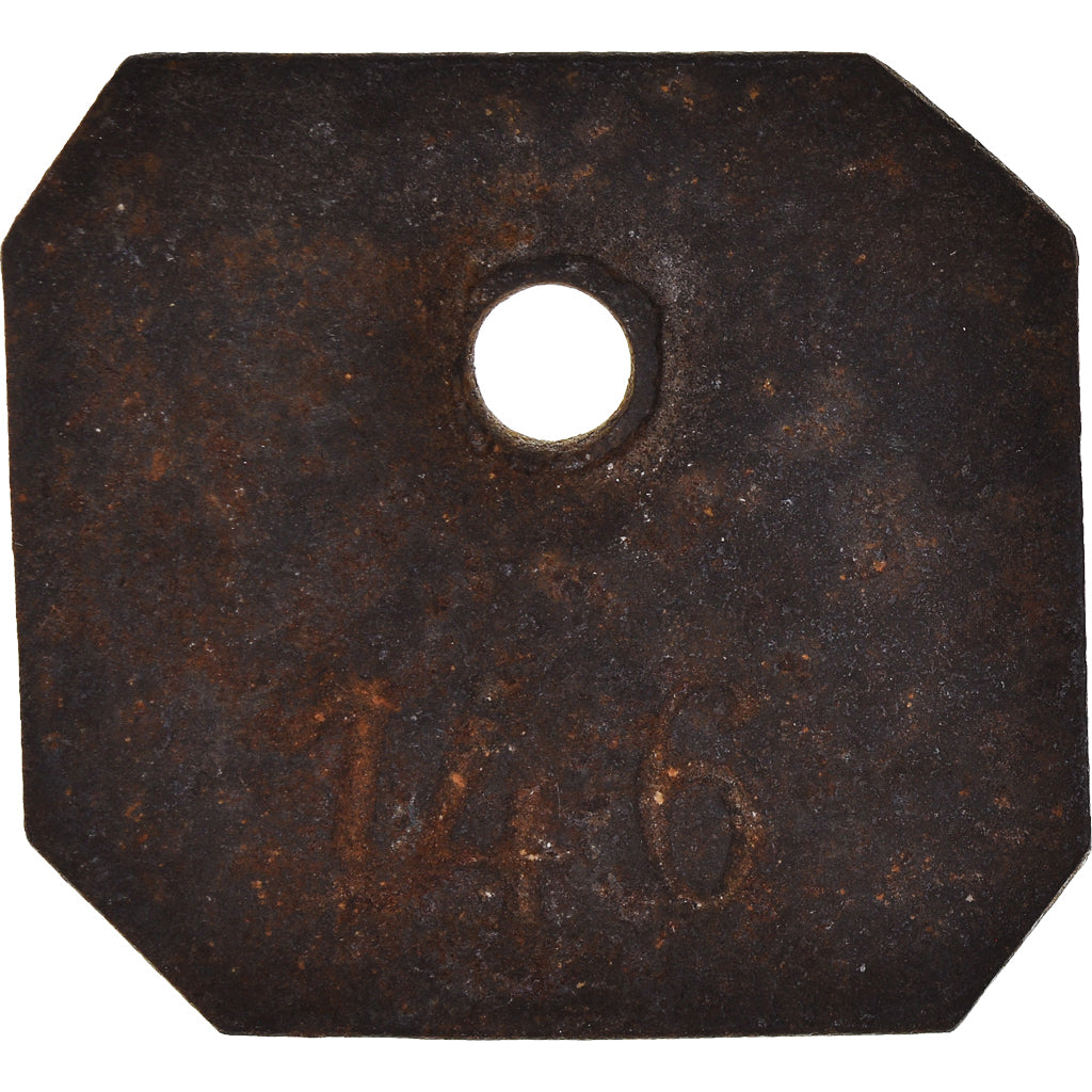 Frankreich, betaalpenning, Jeton de Lampe de Mineur, 146, Business & industry