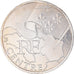 France, 10 Euro, Centre, Euros des régions, 2010, Paris, SPL, Argent, KM:1650