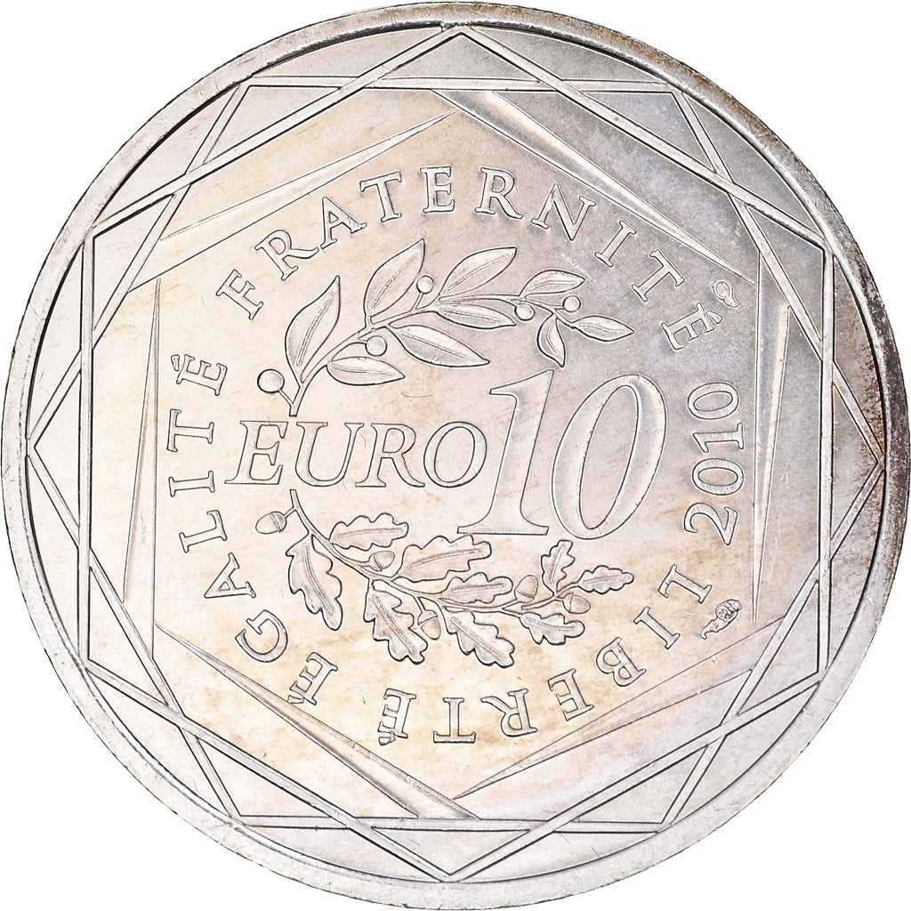 France, 10 Euro, Languedoc-Rousillon, Euros des régions, 2010, Paris, MS(64)