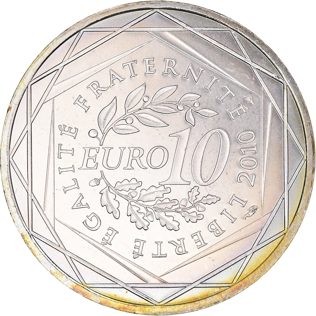 France, 10 Euro, Languedoc-Rousillon, Euros des régions, 2010, Paris, SPL+