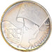 França, 10 Euro, Aquitaine, Euros des régions, 2010, MS(64), Prata