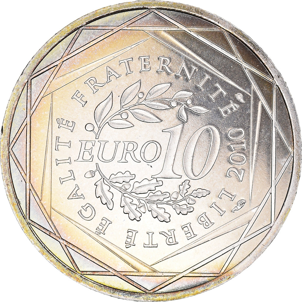 França, 10 Euro, Midi-Pyrénées, Euros des régions, 2010, Paris, MS(64)