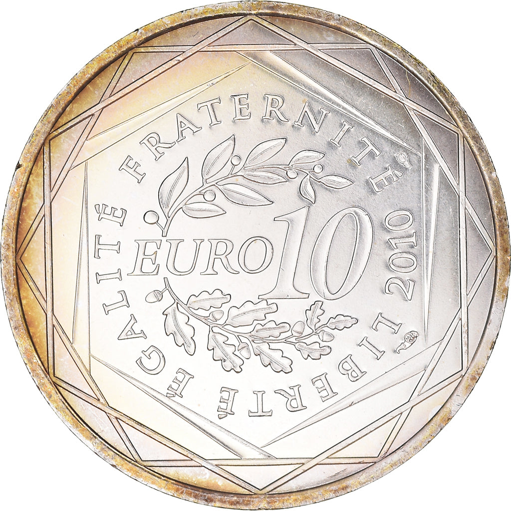 Francja, 10 Euro, Poitou-Charentes, Euros des régions, 2010, Paris, MS(63)