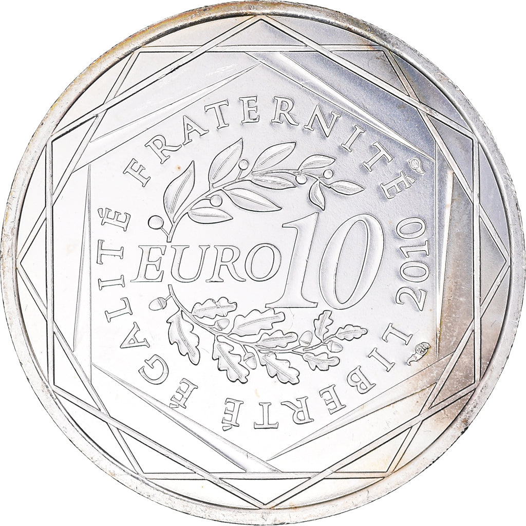 Francja, 10 Euro, Poitou-Charentes, Euros des régions, 2010, Paris, MS(63)