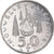 Coin, New Caledonia, 50 Francs, 2001, Paris, MS(65-70), Nickel, KM:13