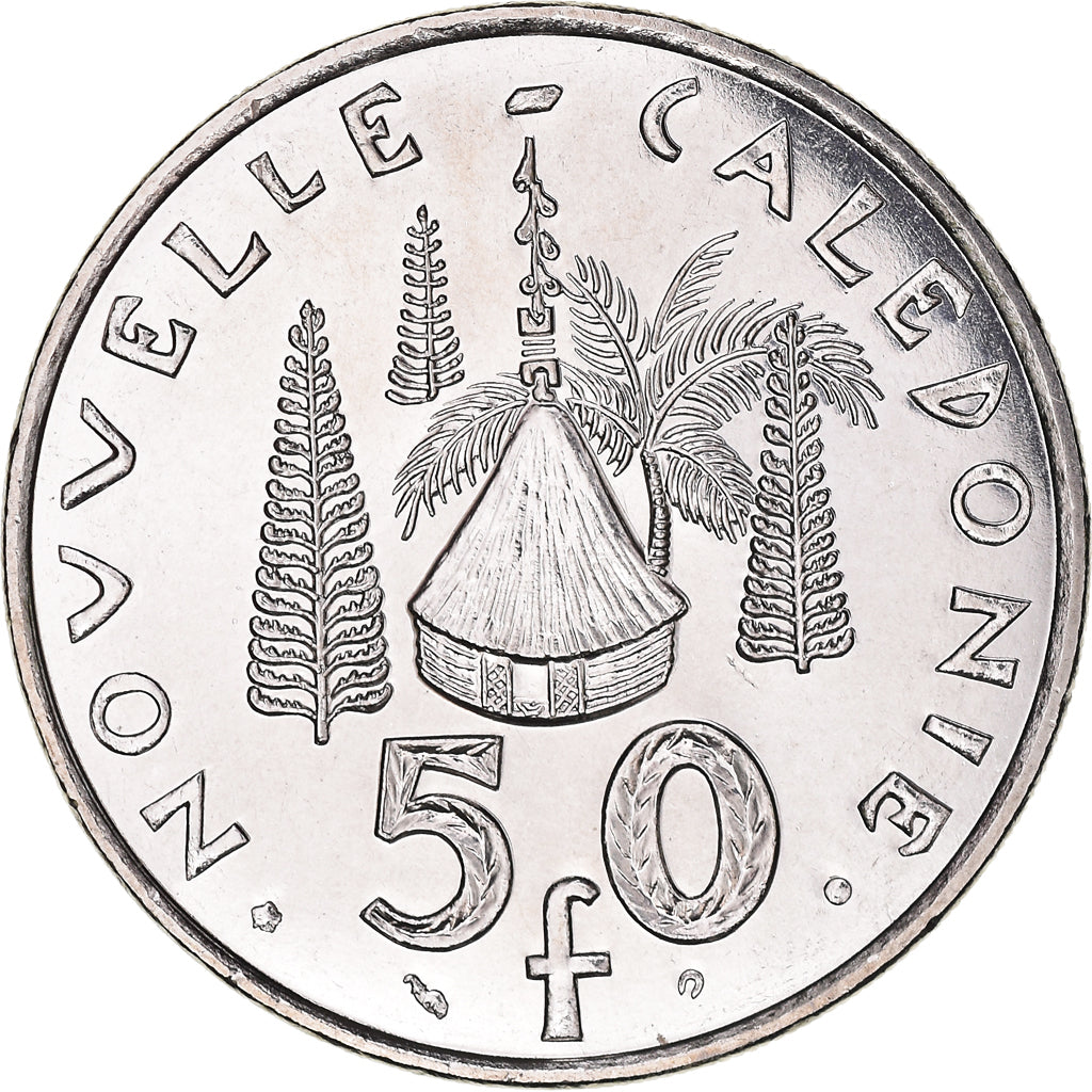 Monnaie, Nouvelle-Calédonie, 50 Francs, 2001, Paris, FDC, Nickel, KM:13