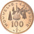 Coin, New Caledonia, 100 Francs, 2001, Paris, MS(65-70), Nickel-Bronze, KM:15