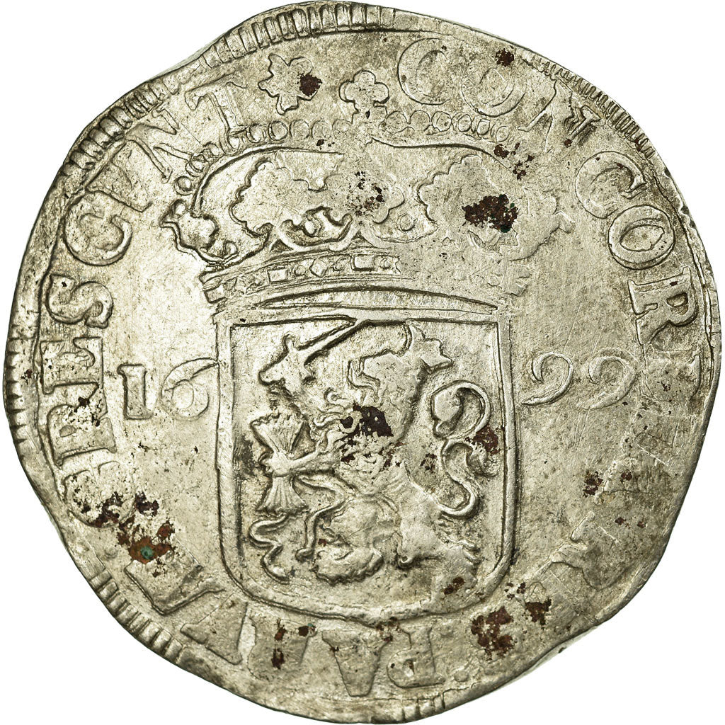 Netherlands, Overijssel, Silver Ducat, 1699, Dordrecht, Silver, EF(40-45), KM:61