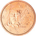 France, Euro Cent, 2001, Paris, FDC, MS(65-70), Copper Plated Steel, KM:1282