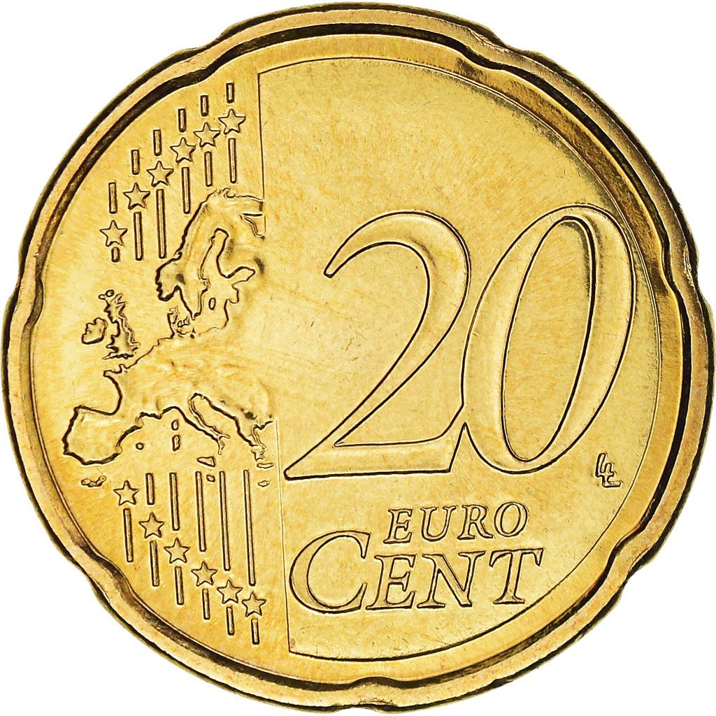 Frankrijk, 20 Euro Cent, 2010, Paris, BU, FDC, Tin, Gadoury:5a, KM:1411
