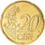 France, 20 Euro Cent, 2001, Paris, BU, FDC, Laiton, KM:1286
