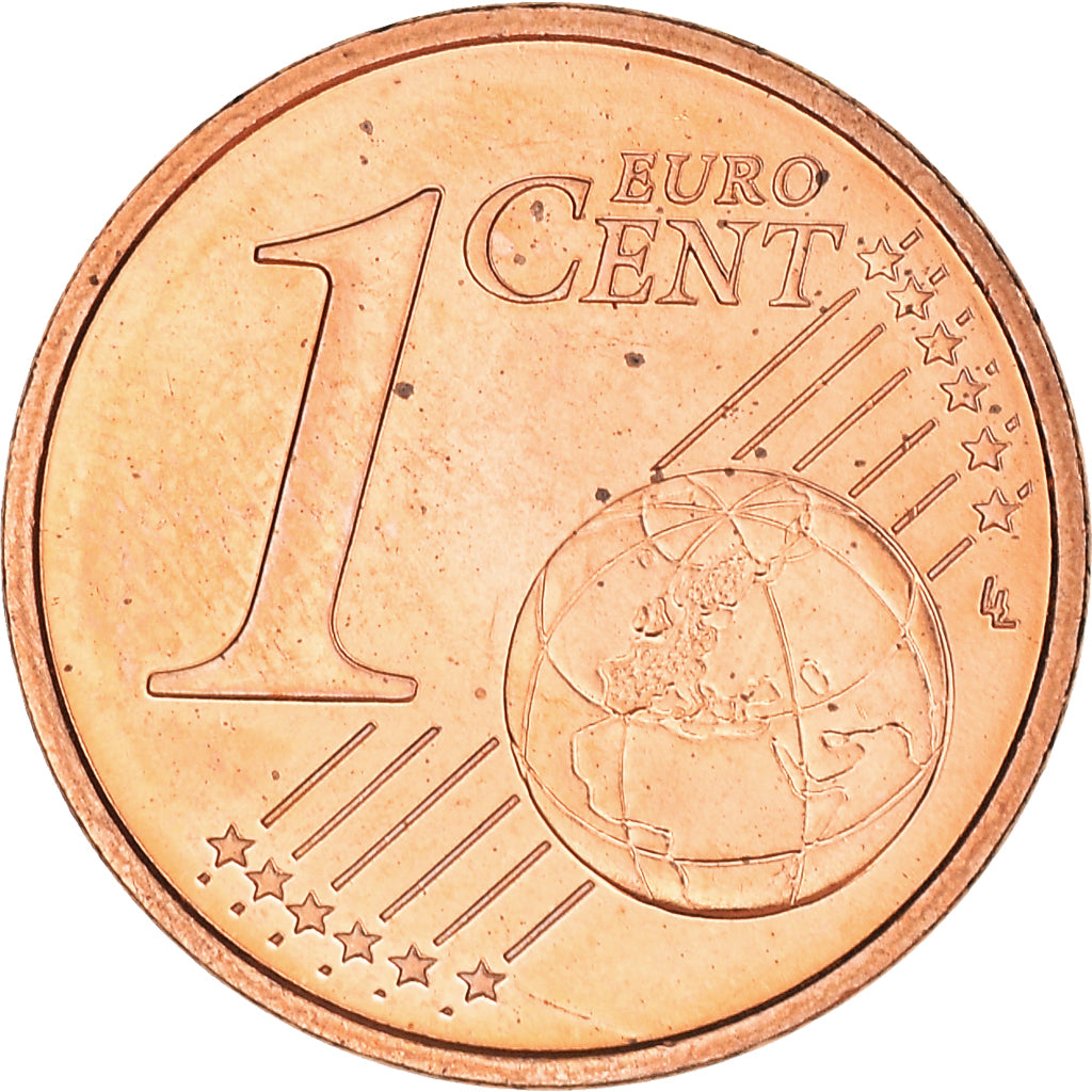Frankrijk, Euro Cent, 2000, Paris, BU, FDC, Copper Plated Steel, KM:1282